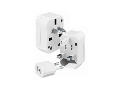 Chargeworx | International Travel Adapter, White CX5023WH