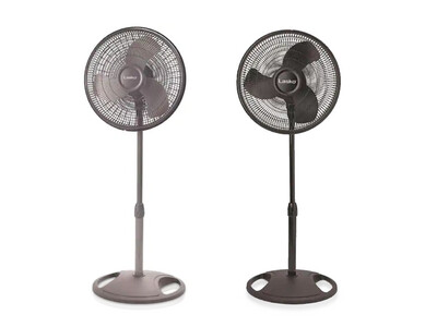 Lasko | 16" Floor Standing Fan (Black or Grey)