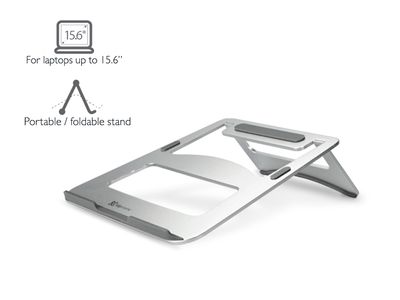 Klipxtreme | KAS-001 Portable Aluminum Laptop Stand