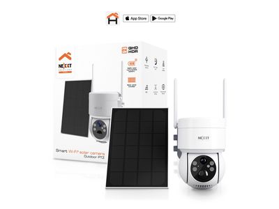 NEXXT | Smart Wi-Fi Solar 2K PTZ Camera NHC-OP20S
