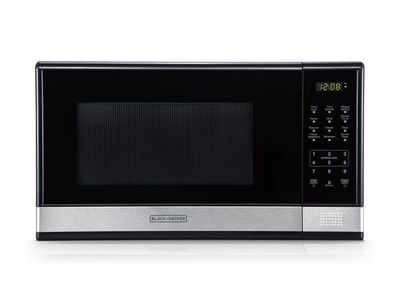 Black &amp; Decker | EMO31MNR 1.1 Cu.Ft. Microwave, Stainless Steel