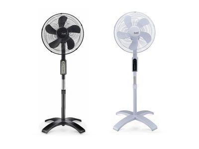 Accutek | 16" Remote Standing Fan White or Black
