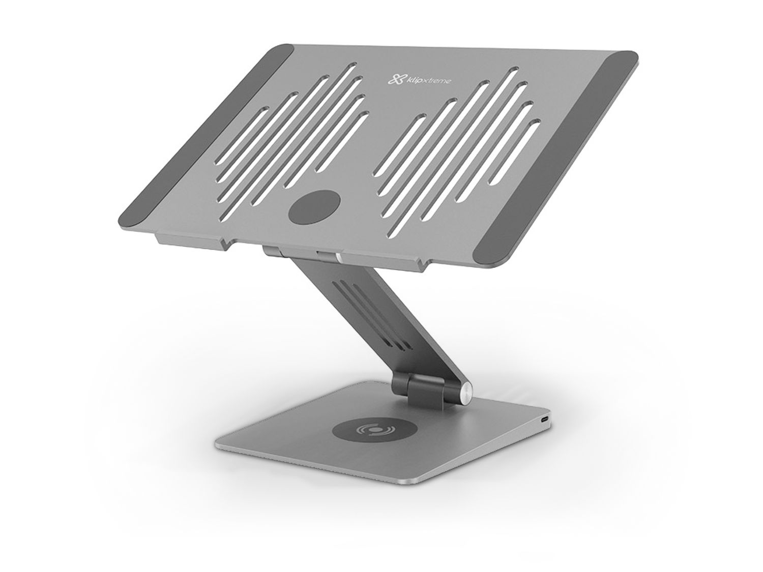 Klipxtreme | KDA-500 Dockstar 9-in1 Docking Station, Laptop Stand and Wireless Charging Pad