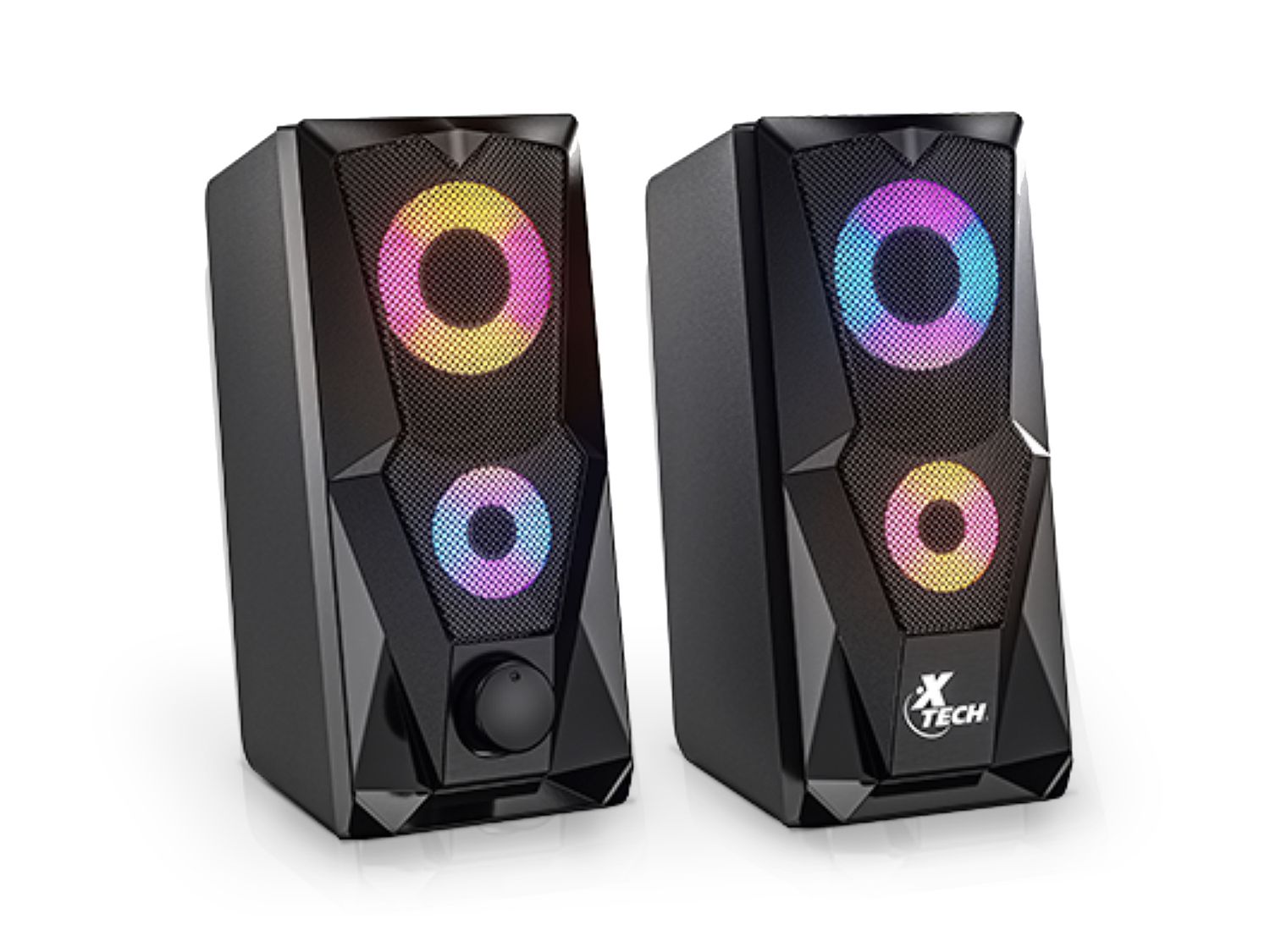 Xtech | FireShot 2.0 Multimedia Speakers with LED Lights XTS-131
