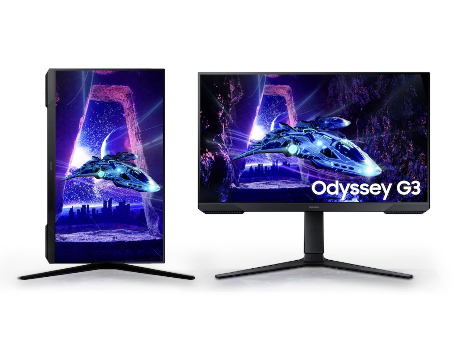 SAMSUNG | 27" Odyssey G30D 180Hz 1ms AMD FreeSync  Gaming Monitor with Ergonomic Stand