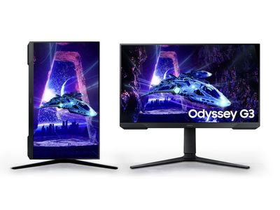 SAMSUNG | 27" Odyssey G30D 180Hz 1ms AMD FreeSync  Gaming Monitor with Ergonomic Stand