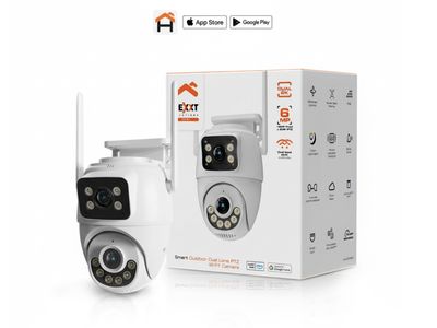NEXXT | Smart Dual Lens Wi-Fi PTZ Outdoor 2K Camera NHC-OP30DL