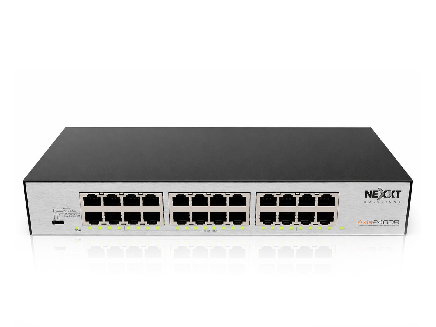 Nexxt | Axis2400R 8 Port Gigabit Rack Mountable Switch