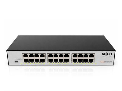 Nexxt | Axis2400R 8 Port Gigabit Rack Mountable Switch