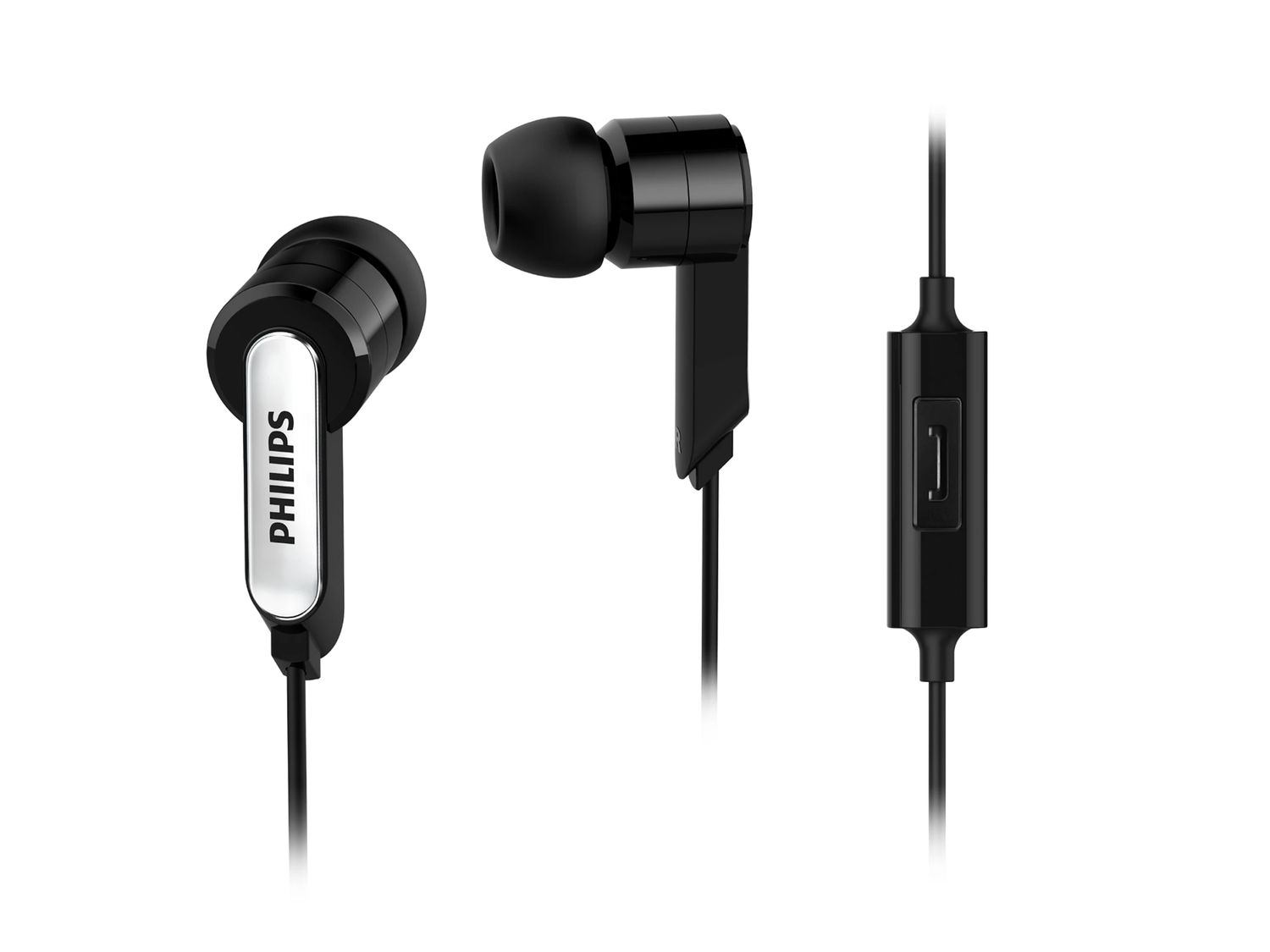 Philips | In-Ear Earphones with Microphone  SHE1405BK/94