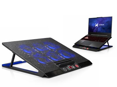 Xtech | Gaming Laptop Cooling Pad for up to 17" Laptops XTA-161