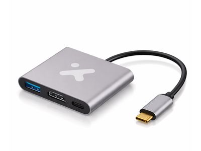 Xtech | 3-In-1 USB-C Multiport Adapter XTC-566
