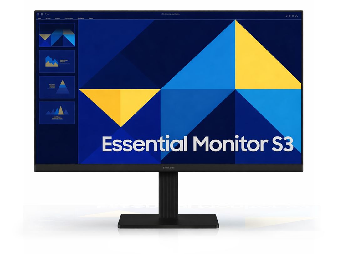 SAMSUNG | 24" Essential Monitor LS24D300GAN