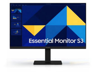 SAMSUNG | 24" Essential Monitor LS24D300GAN