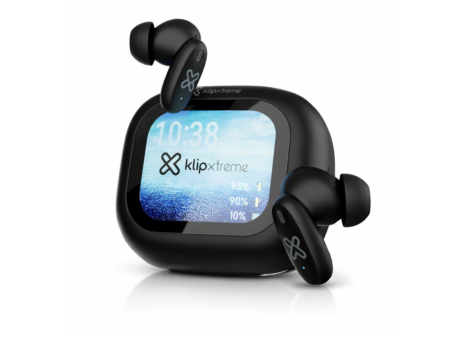 Klipxtreme | DynaBuds Active Noise Cancelling Bluetooth Earbuds KTE-800BK, Black