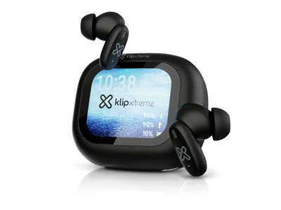 Klipxtreme | DynaBuds Active Noise Cancelling Bluetooth Earbuds KTE-800BK, Black