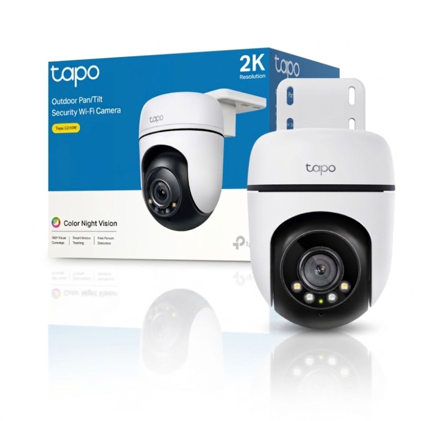 TP-LINK | TAPO C510W Outdoor Pan/Tilt 2K Security Wi-Fi Camera