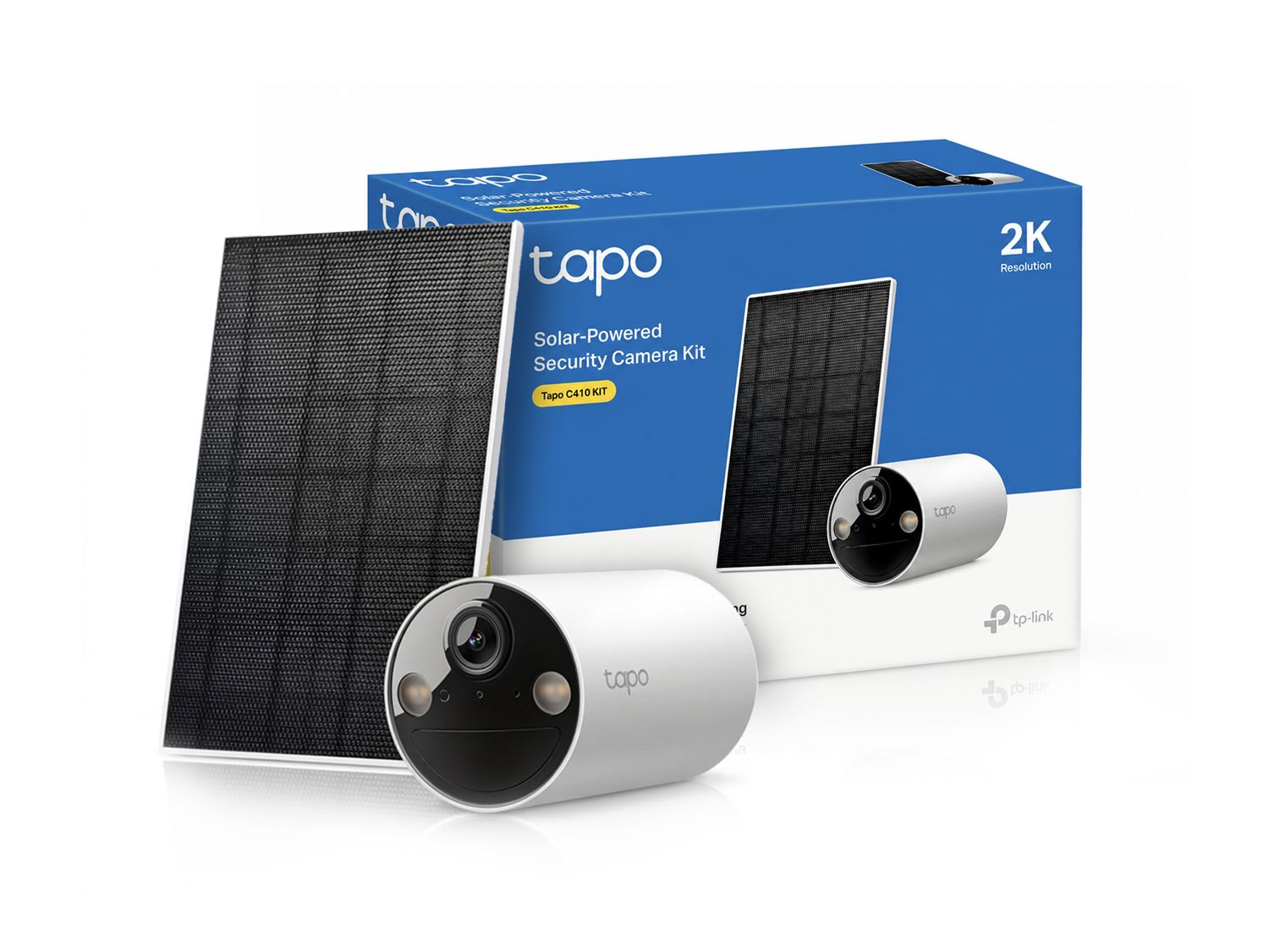 TP-LINK | TAPO C410 Solar Powered Outdoor Security Wi-Fi Camera Kit