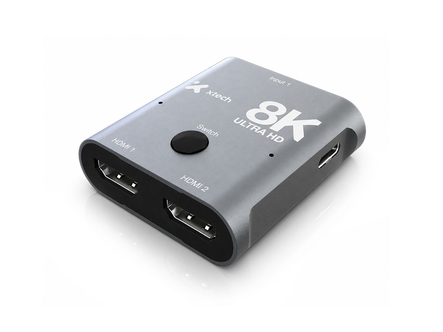 Xtech | 8K HDMI 2-Port Bi-Directional Splitter XHA-440