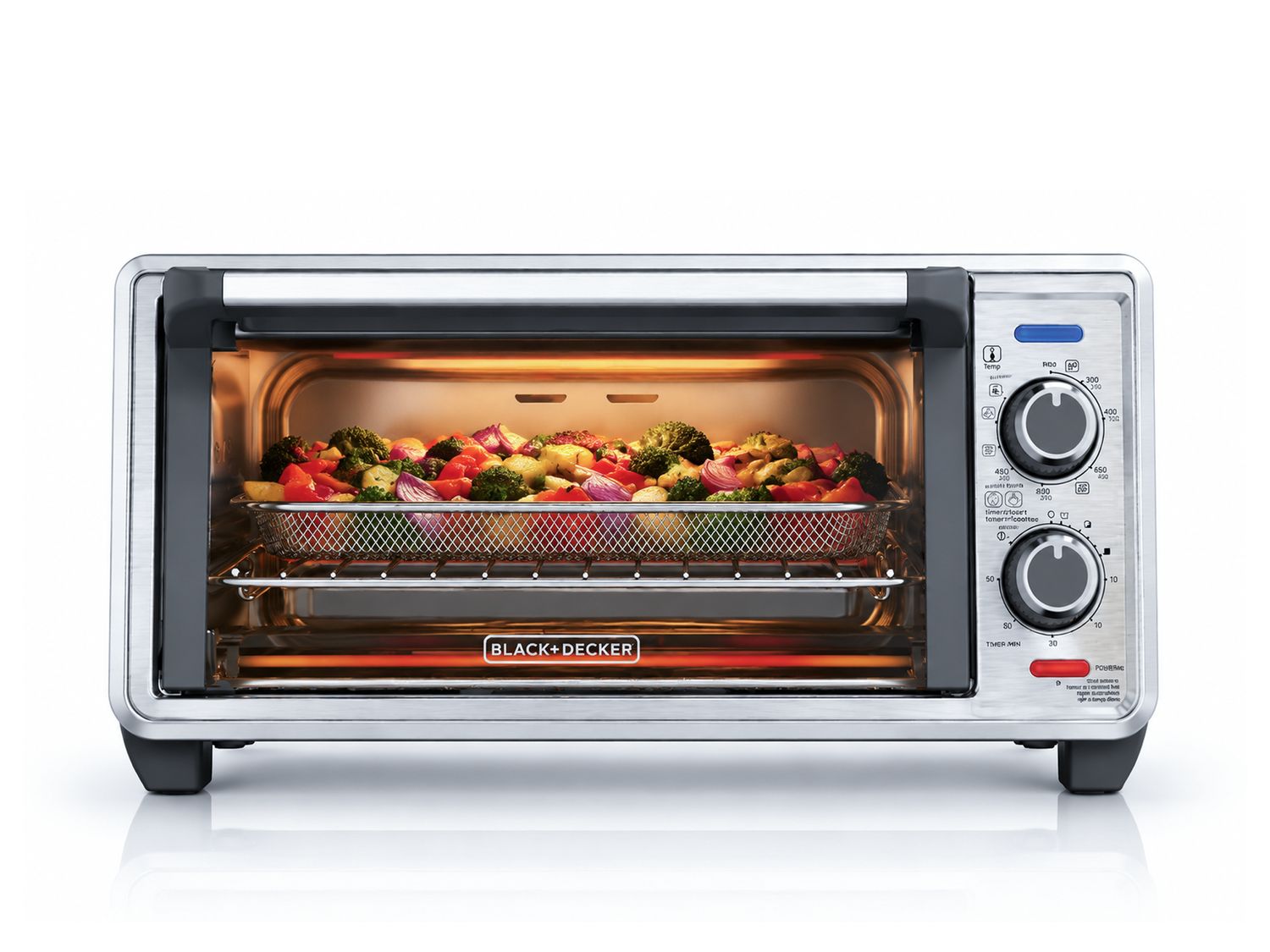 Black &amp; Decker | 4-Slice Air Fry Toaster Oven TO4125-OSDLA