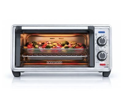 Black &amp; Decker | 4-Slice Air Fry Toaster Oven TO4125-OSDLA