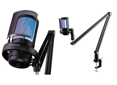 PRIMUS | PMI-150KT USB-C Microphone with Boom for Podcasting, Gaming, Computer Recording