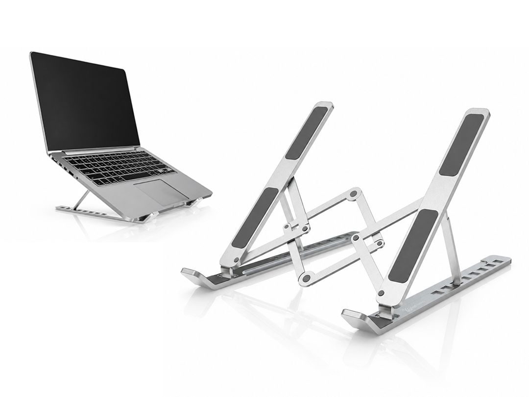 Klipxtreme | KAS-003 Foldable Aluminum Laptop Stand