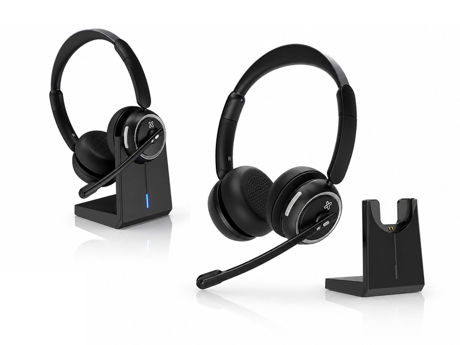 KLIPXTREME | DuoCom Stereo Bluetooth Headset with ENC Microphone KCH-910