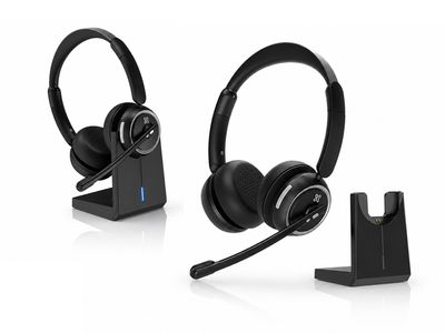 KLIPXTREME | DuoCom Stereo Bluetooth Headset with ENC Microphone KCH-910