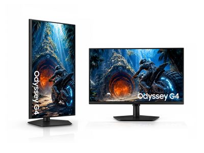SAMSUNG | 27" Odyssey G4 240Hz AMD FreeSync IPS Gaming Monitor with Height Adjustable Stand