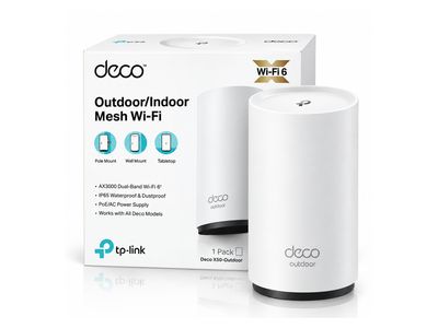 TP-LINK | DECO X50-OUTDOOR AX3000 Whole Home Mesh Wi-Fi 6 Unit