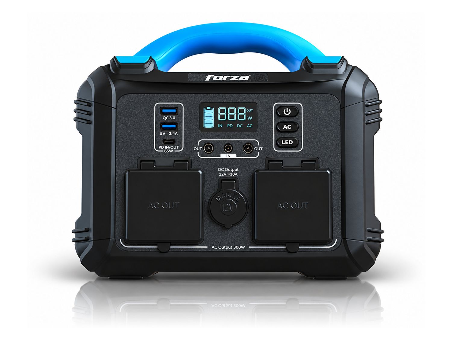 FORZA | FPP-T300 Portable 300W Portable Power Station