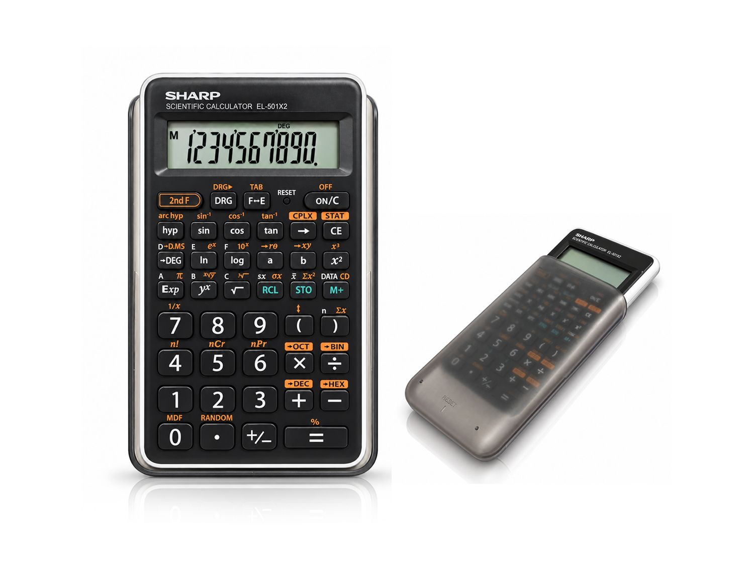 SHARP | EL-501X2BWH 146 Functions Scientific Calculator