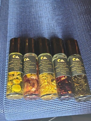 5 Bundle Herbal Lip Oils
