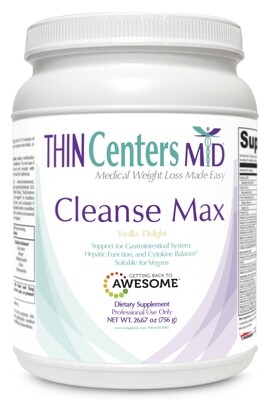 CLEANSEMAX - Vanilla Stevia/Sugar free