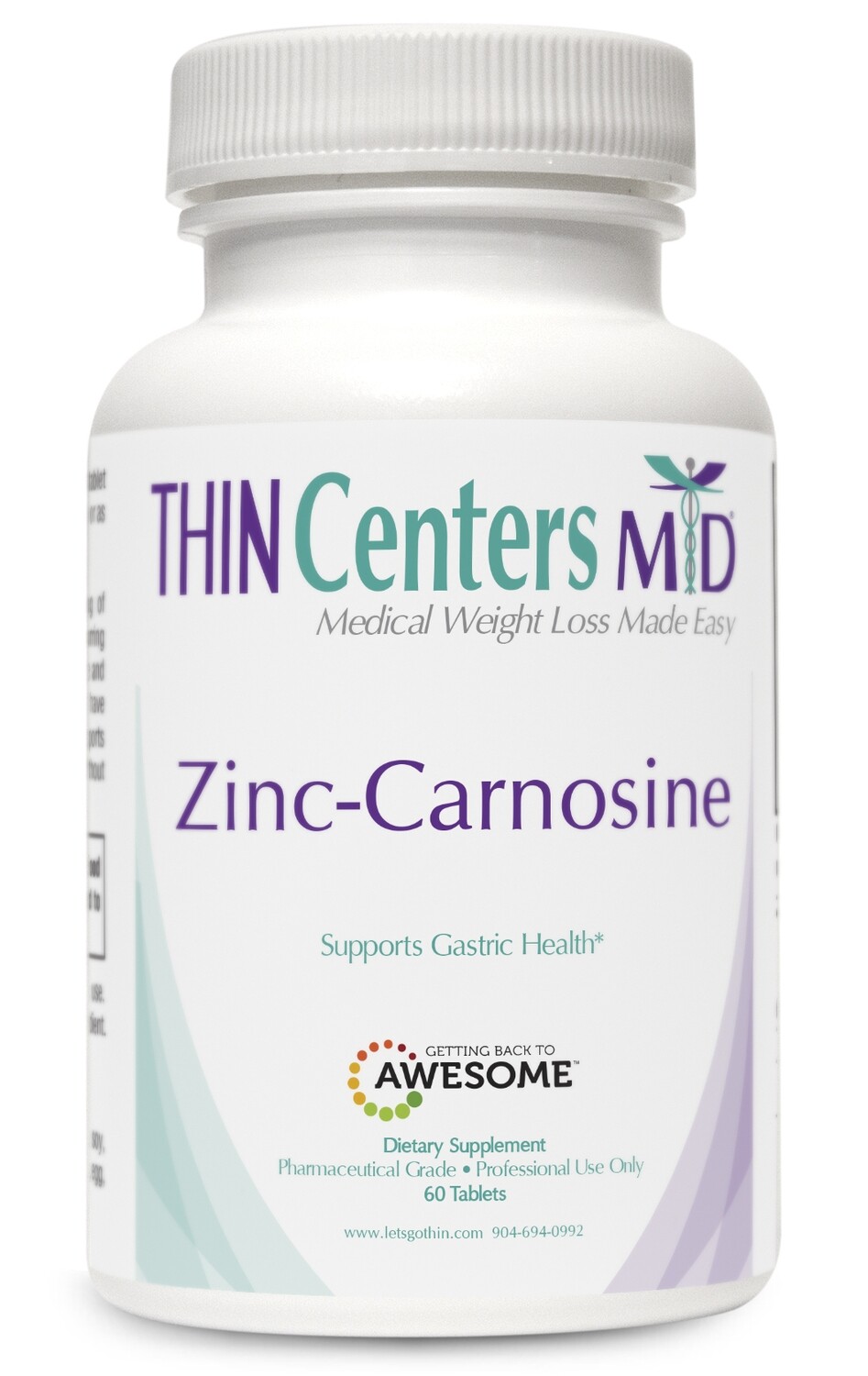 Zinc Carnosine 60 ct (Pepcix)