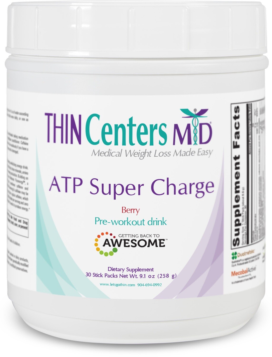 ATP Super Charge - Berry 30 servings