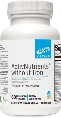 ActiveNutrients  WITHOUT iron 120caps