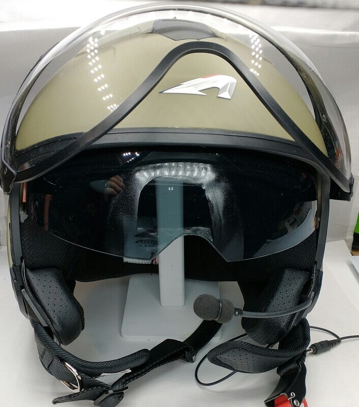 Helmet and Headset Kit.