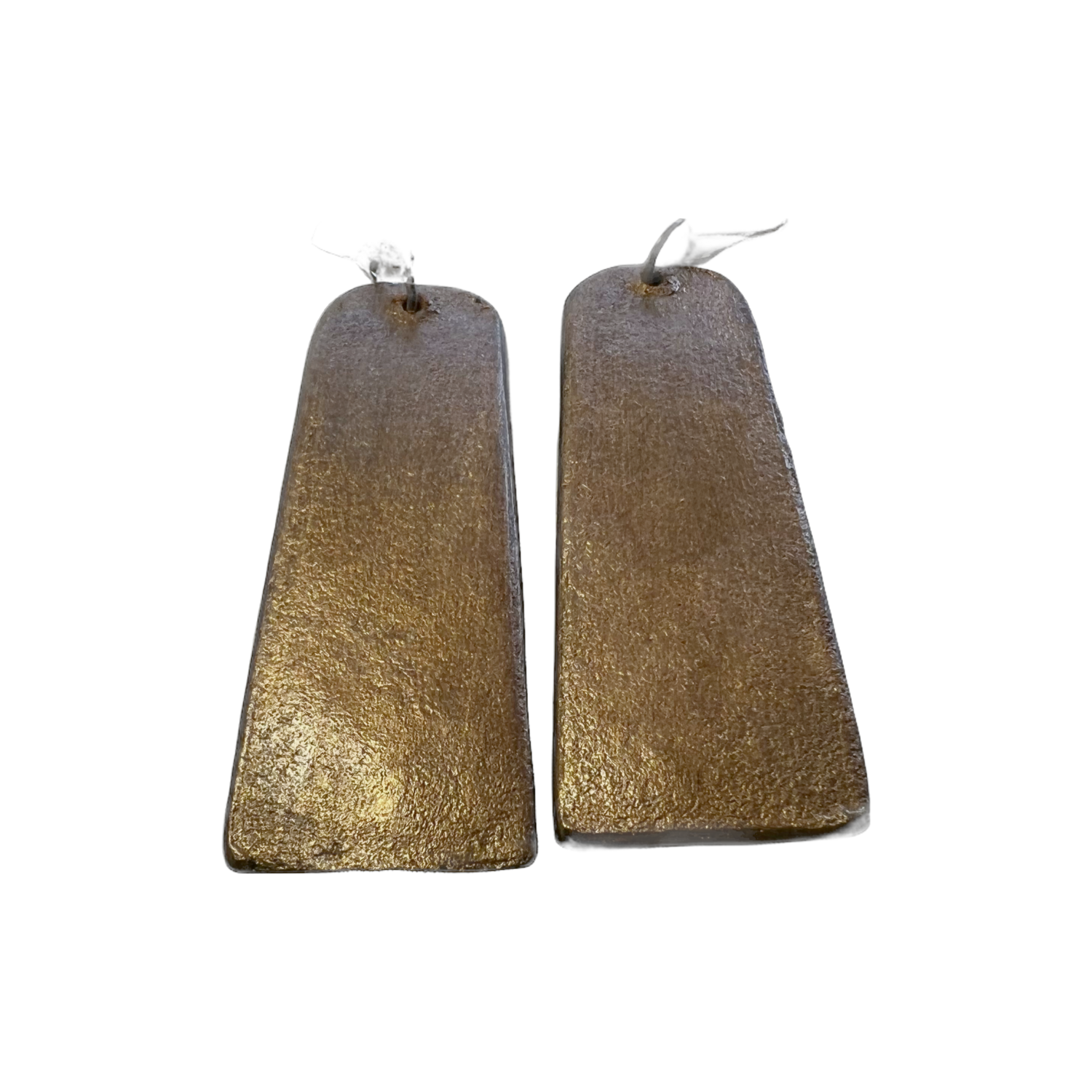 Tooled Leather Daisy Earrings