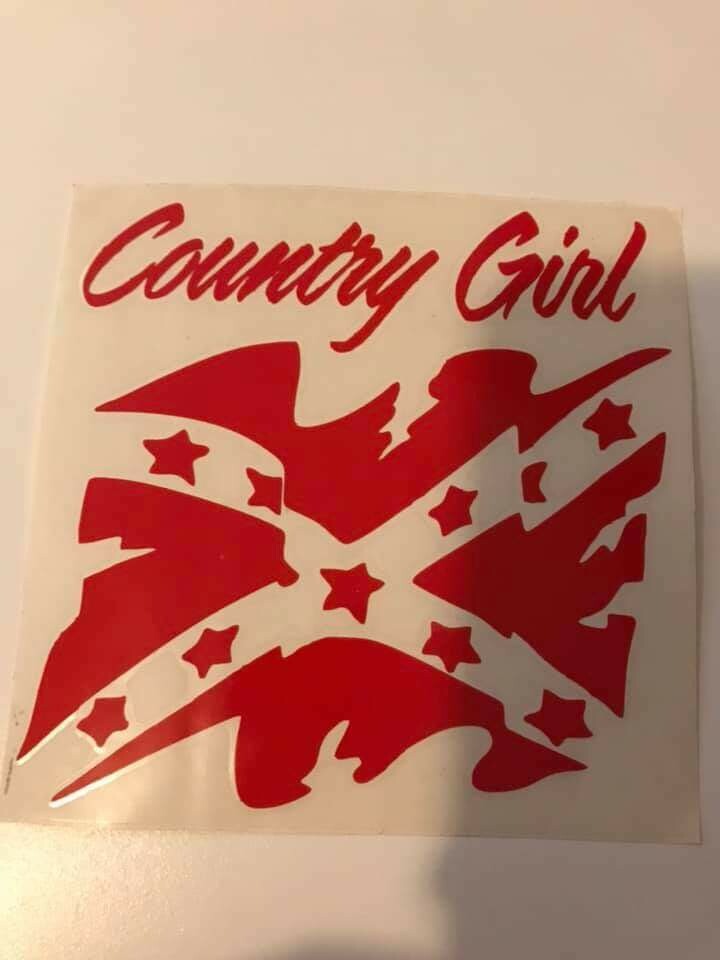 Country Girl,  Rebel Flag