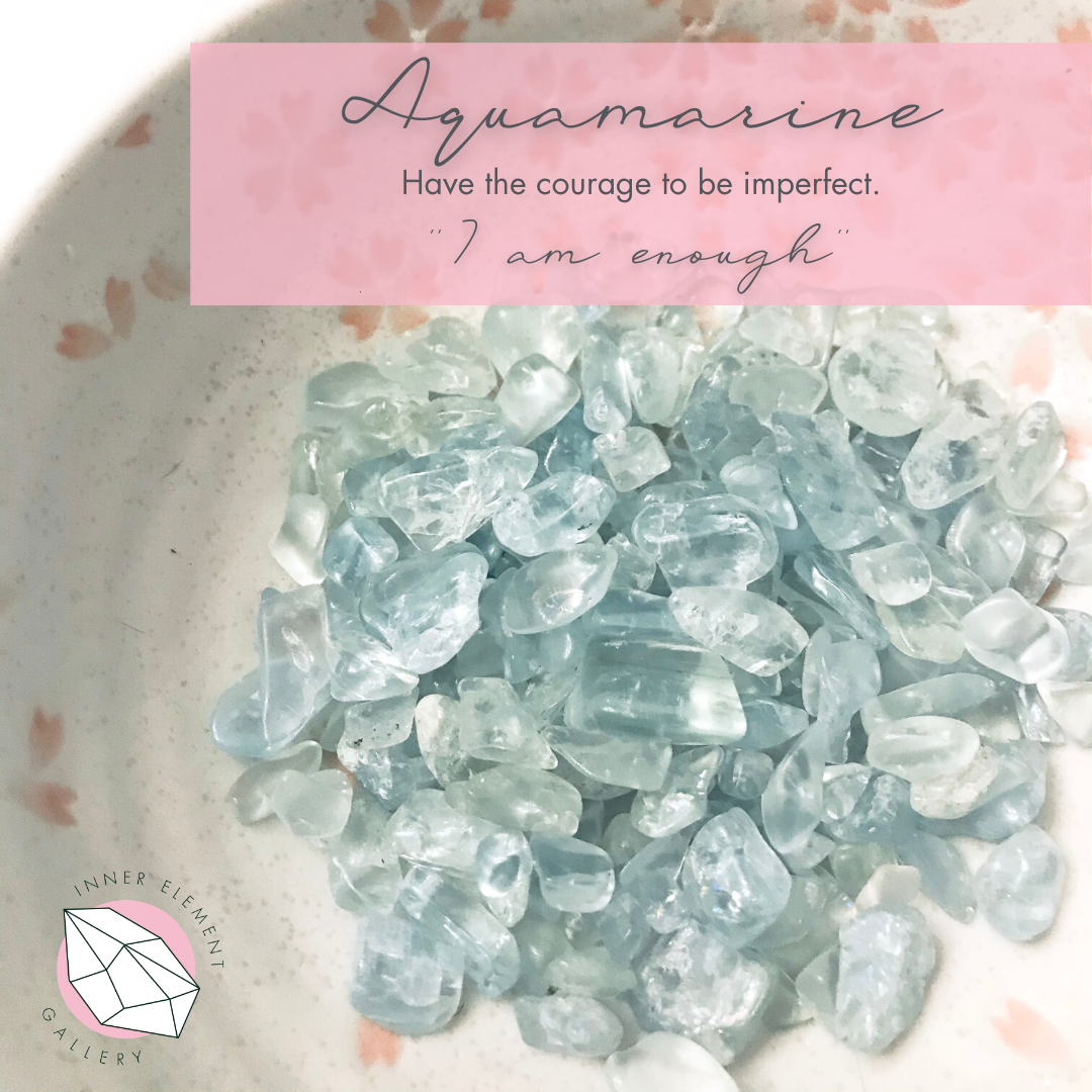 Aquamarine Tumbled Stones