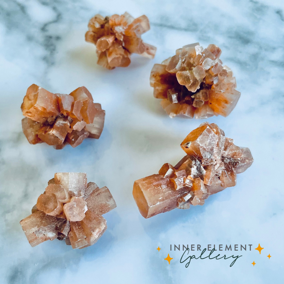 Aragonite Sputnik Cluster