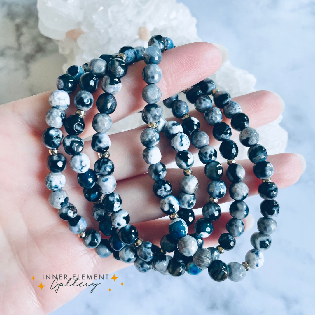 Orca Agate Bracelet