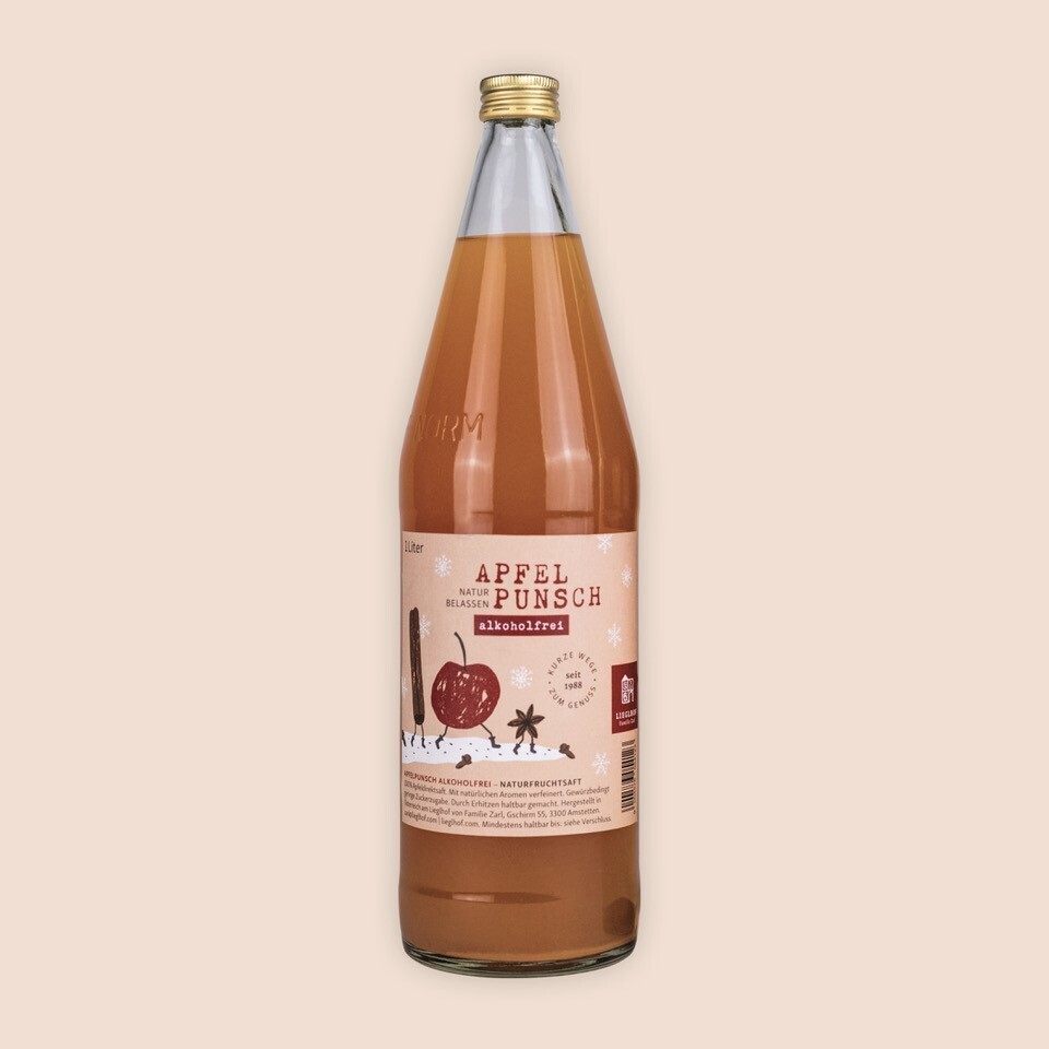 Apfelpunsch alkoholfrei 6 x 1l