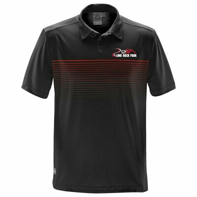 Storm Tech Wave Polo-Blk/Red