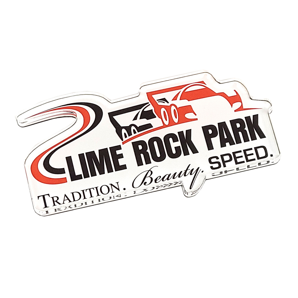 Lime Rock Magnet - 1/4" Thick Acrylic