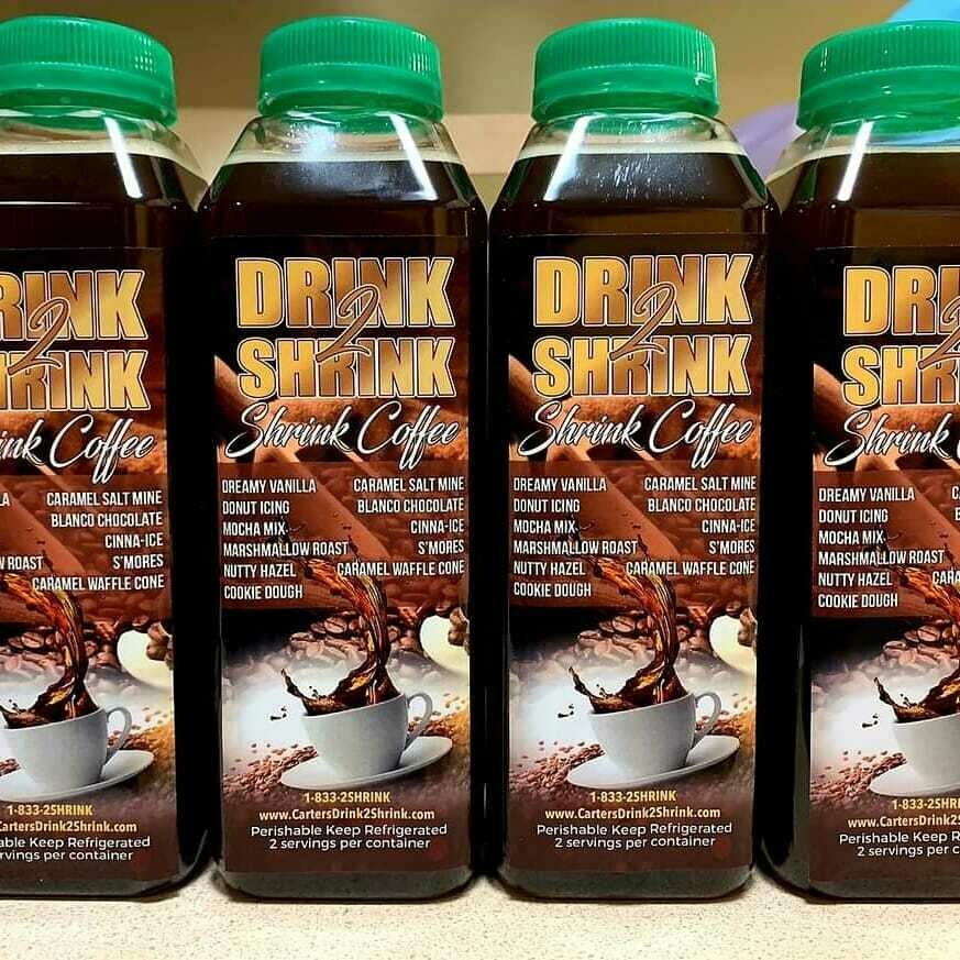 DRINK2SHRINK WEIGHTLOSS COFFEE - SINGLE BOTTLE