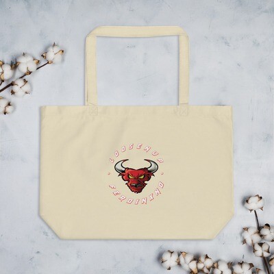 Loosen Up Large organic tote bag