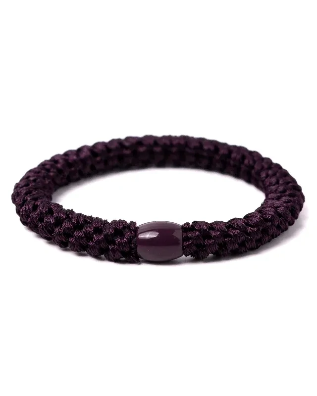 Elastiek/armband - Extreem Dark Purple